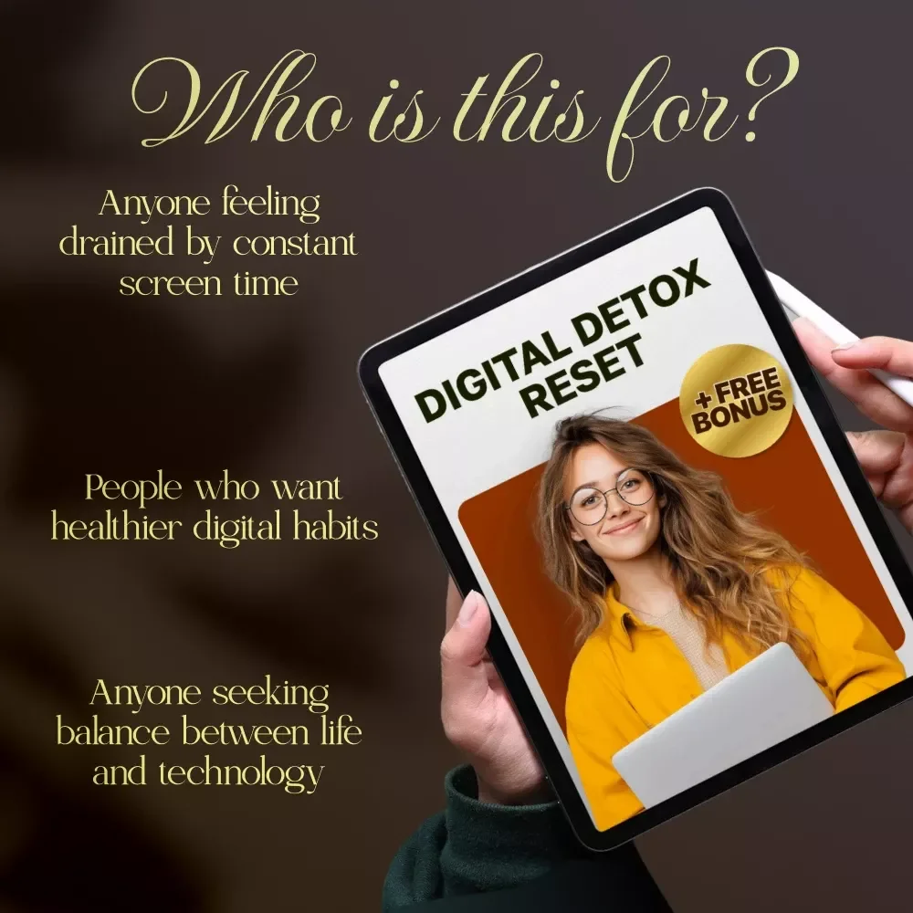 Digital Detox Reset | Guide on How to Do a Digital Detox with Steps, AI Prompts & Balance Tips