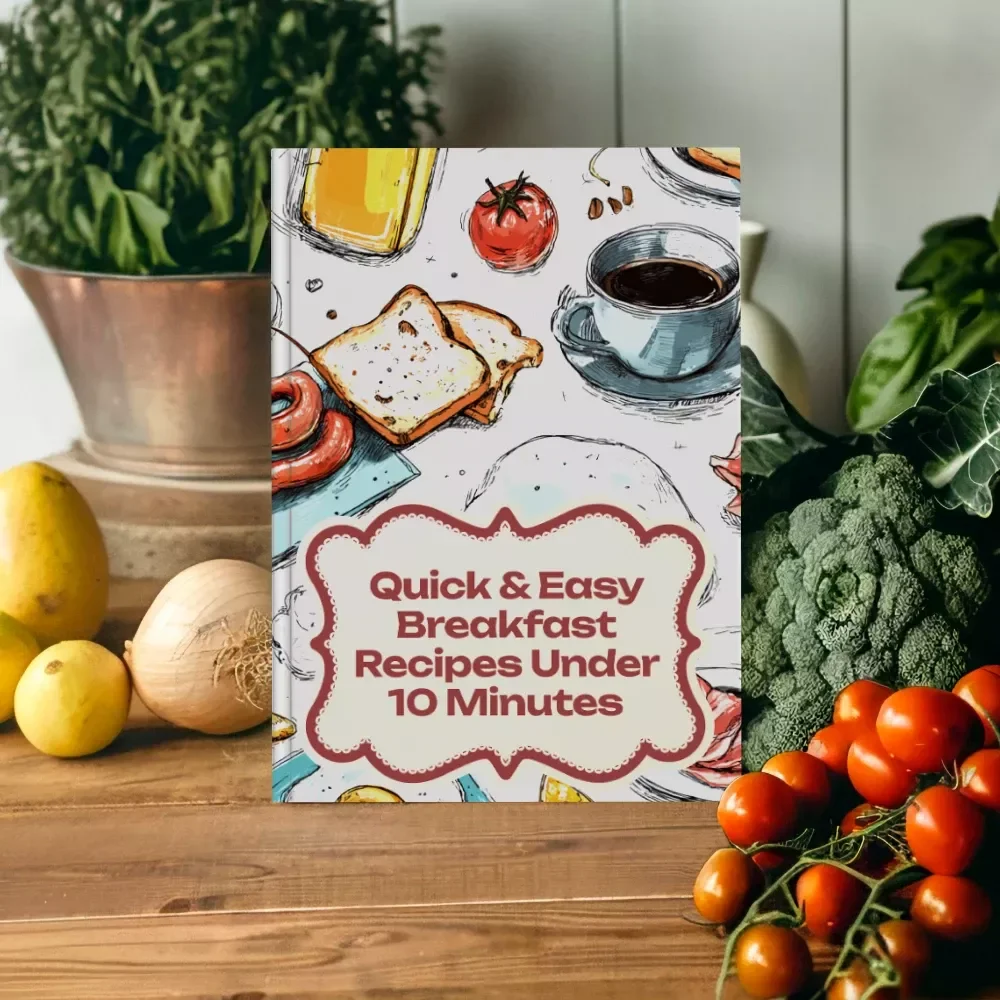Quick & Easy Breakfast Recipes Under 10 Minutes | Healthy Morning Meals Checklist | Instant Digital Download for Busy Lifestyles, Meal Prep & Family-Friendly Cooking