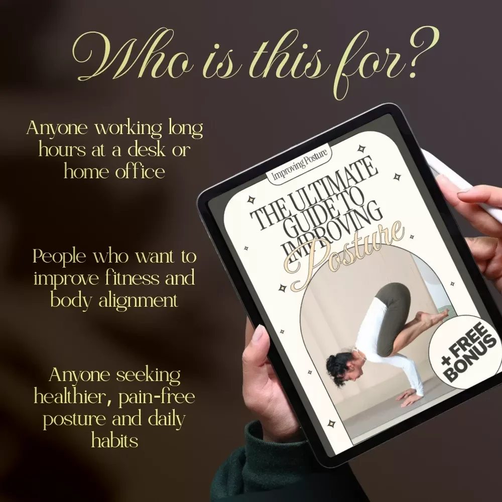 The Ultimate Guide to Improving Posture: eBook, Digital Download, Checklist for Better Spine Health, Core Strength, Ergonomics, Daily Posture Habits, AI-Assisted Posture Improvement
