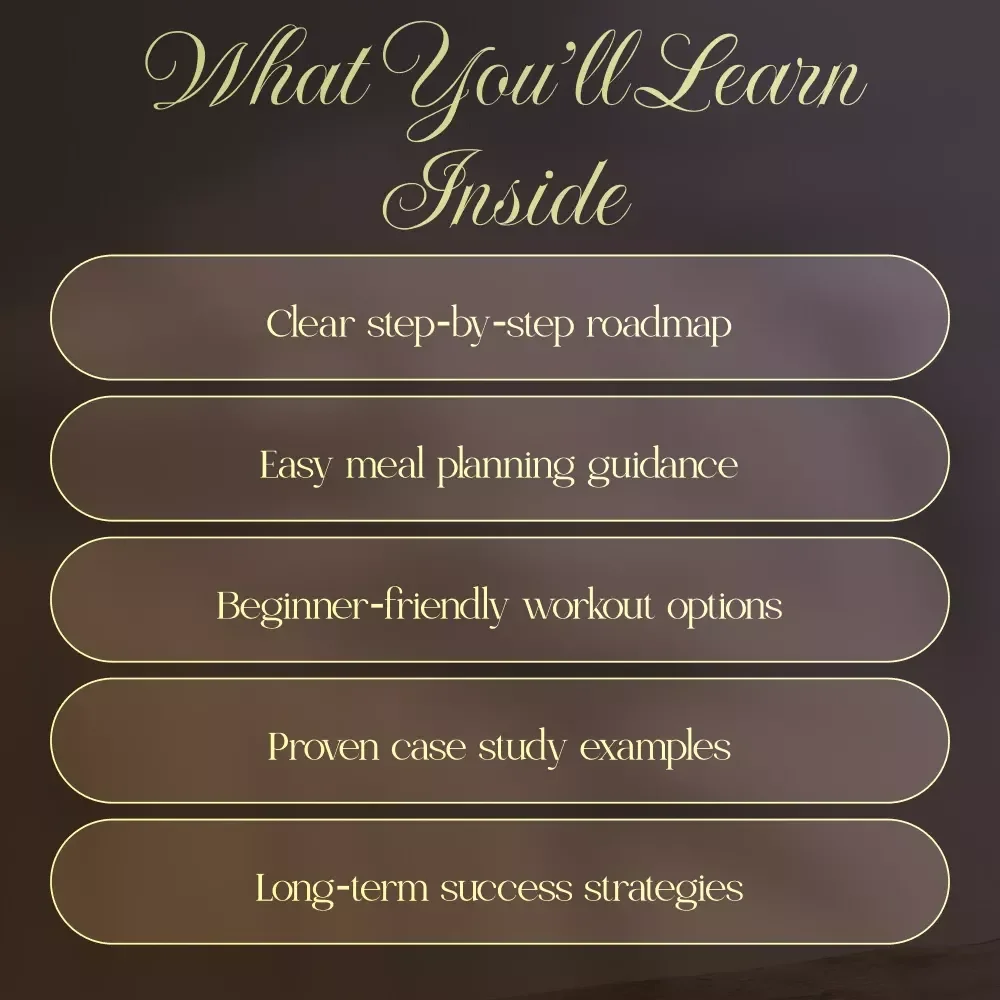 30-Day Fat Loss Plan | Digital Download eBook | Weight Loss Guide, Fat Loss Roadmap, Nutrition & Workout Checklist