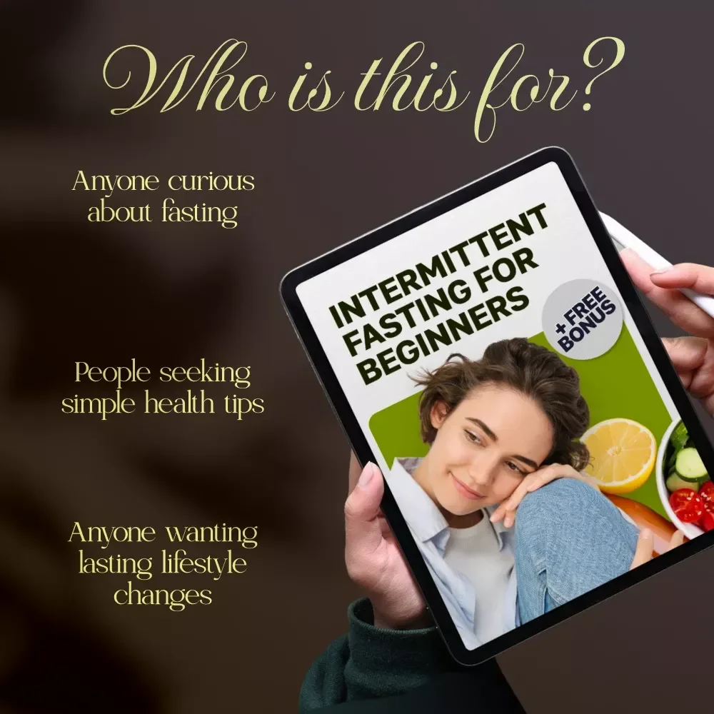 Intermittent Fasting for Beginners | Beginners Guide to Intermittent Fasting eBook | Digital Download Wellness & Weight Loss Resource