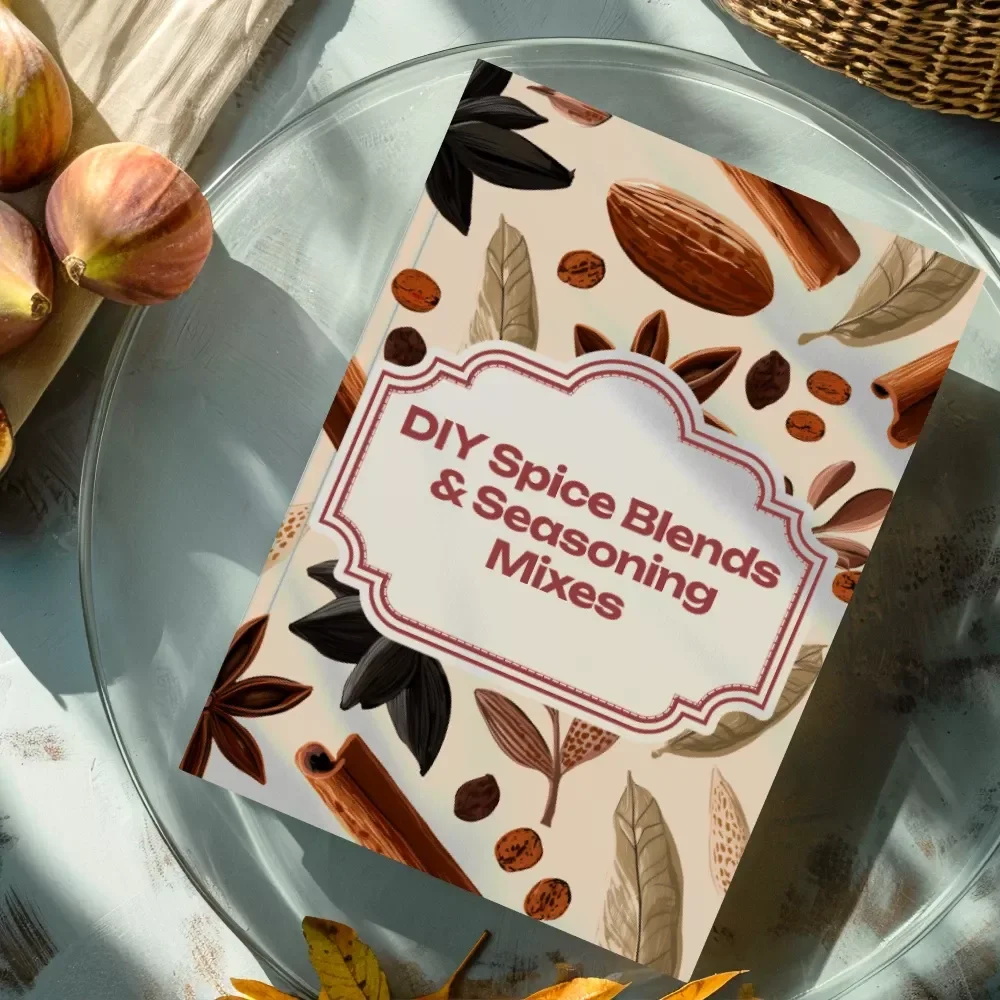 DIY Spice Blends & Seasoning Mixes Checklist | Digital Download Guide for Homemade Spices, Seasoning Recipes, Cooking & Kitchen Organization