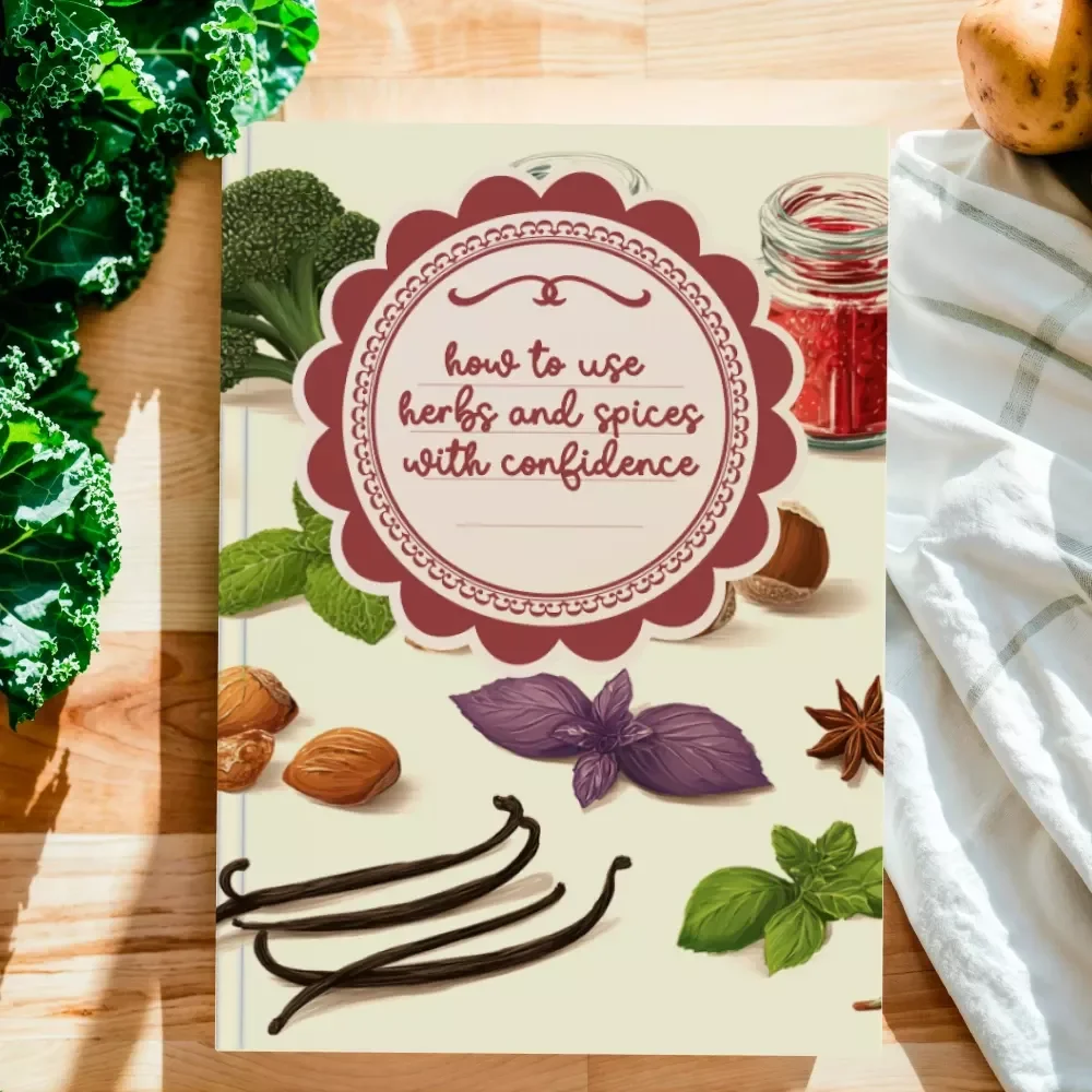 How to Use Herbs and Spices with Confidence | Digital Guide for Cooking with Flavor, Easy Seasoning Tips, AI Recipe Inspiration, and Flavor Pairing for Beginners