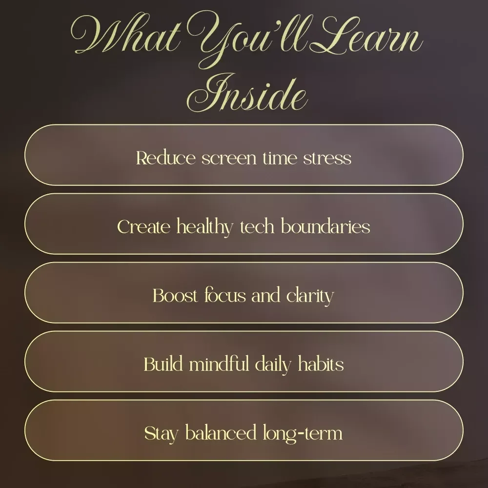 Digital Detox Reset | Guide on How to Do a Digital Detox with Steps, AI Prompts & Balance Tips