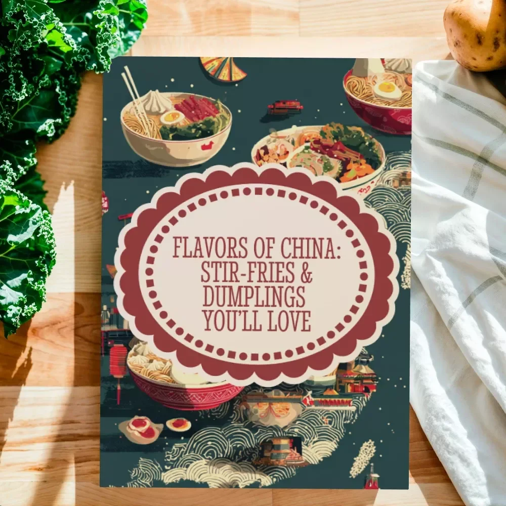 Flavors of China: Stir-Fries & Dumplings You’ll Love | Chinese Cooking eBook, Digital Download Guide, Wok & Dumpling Recipes, AI Cooking Hacks, Kitchen Essentials