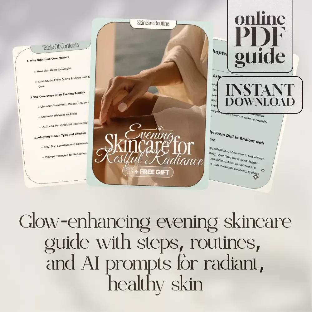 Evening Skincare for Restful Radiance | Complete Guide to Evening Skincare Routine, Steps & Tips