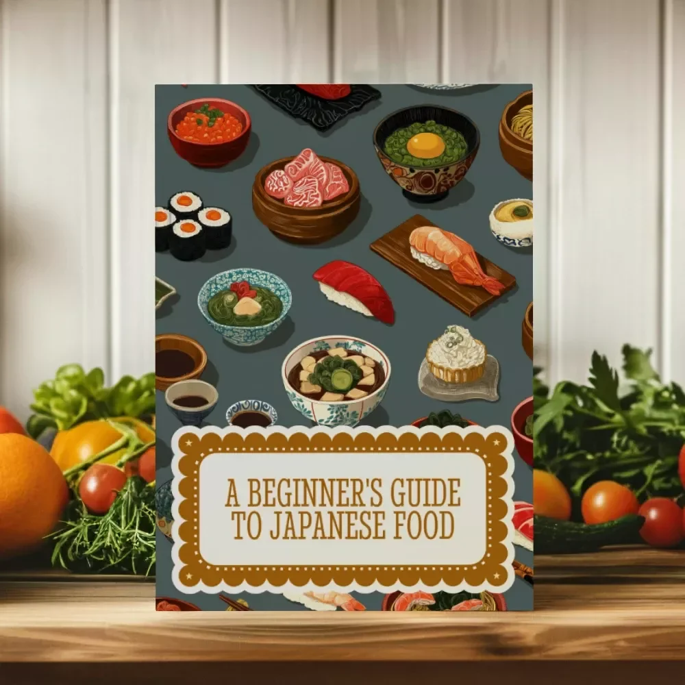 A Beginner's Guide to Japanese Food | Sushi eBook | Learn How to Make Sushi & Rolls at Home | Japanese Cooking Guide Digital Download
