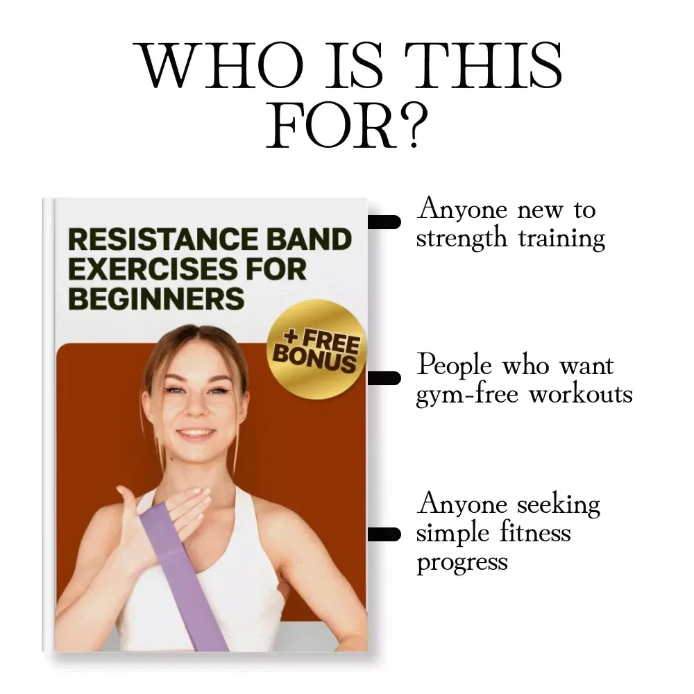 Resistance Band Exercises for Beginners | Printable Fitness Guide, Digital Download, Home Workout Routine, Beginner-Friendly eBook