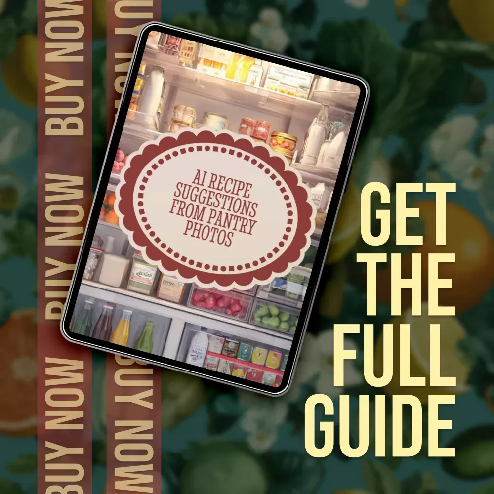 AI Recipe Suggestions from Pantry Photos | Smart Cooking Guide with AI Meal Ideas & Pantry Photo Recipes