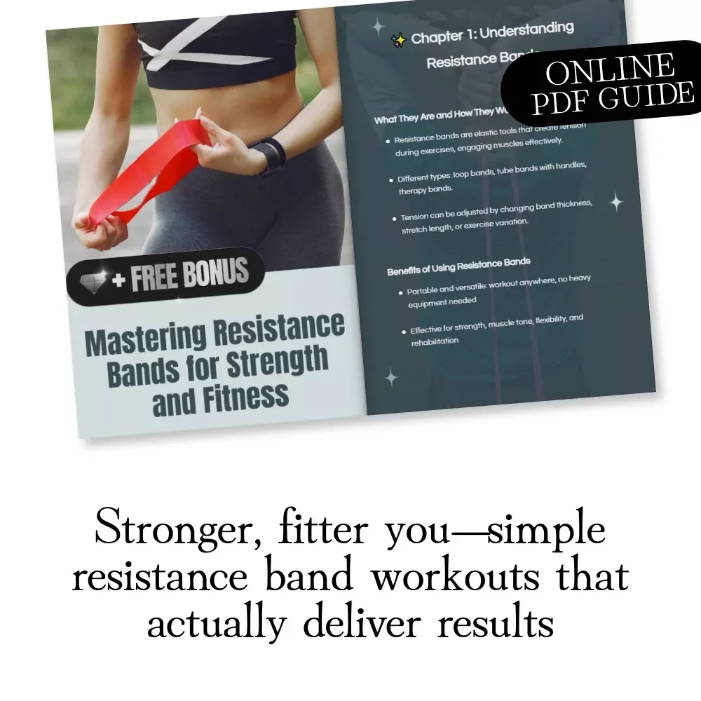 Mastering Resistance Bands for Strength and Fitness | Digital Guide | How Do You Use Resistance Bands for Full Body Workouts, Home Fitness, and Strength Training
