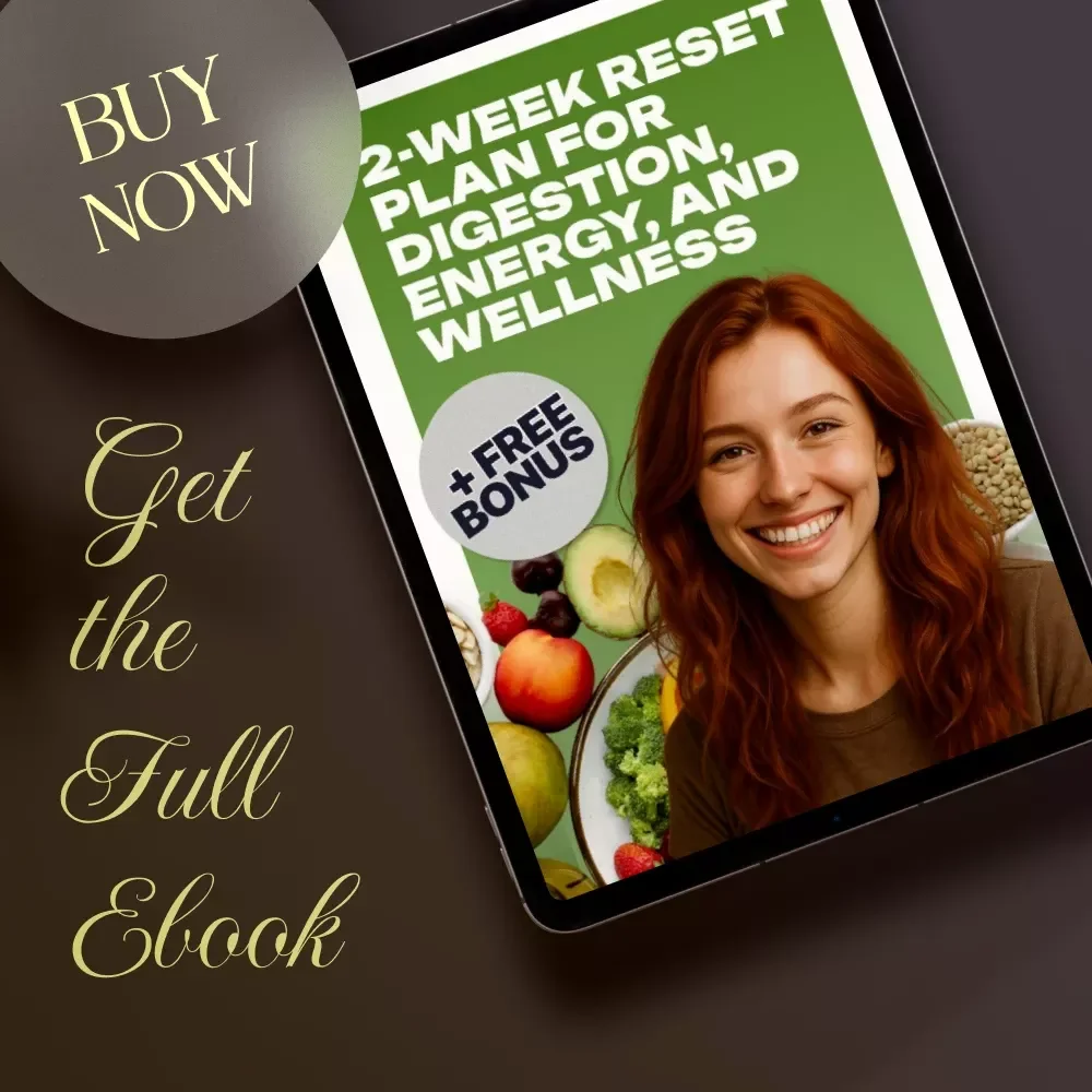 2-Week Reset Plan for Digestion, Energy, and Wellness | Complete 2-Week Gut Reset Plan Digital Guide for Improved Digestion, Energy, and Long-Term Wellness