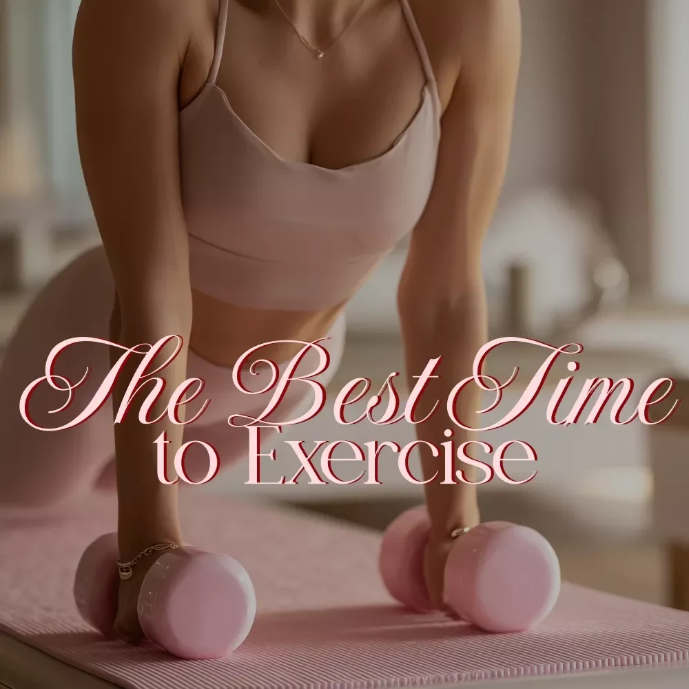 The Best Time to Exercise Guide | Digital Download on What is the Best Time of Day to Exercise