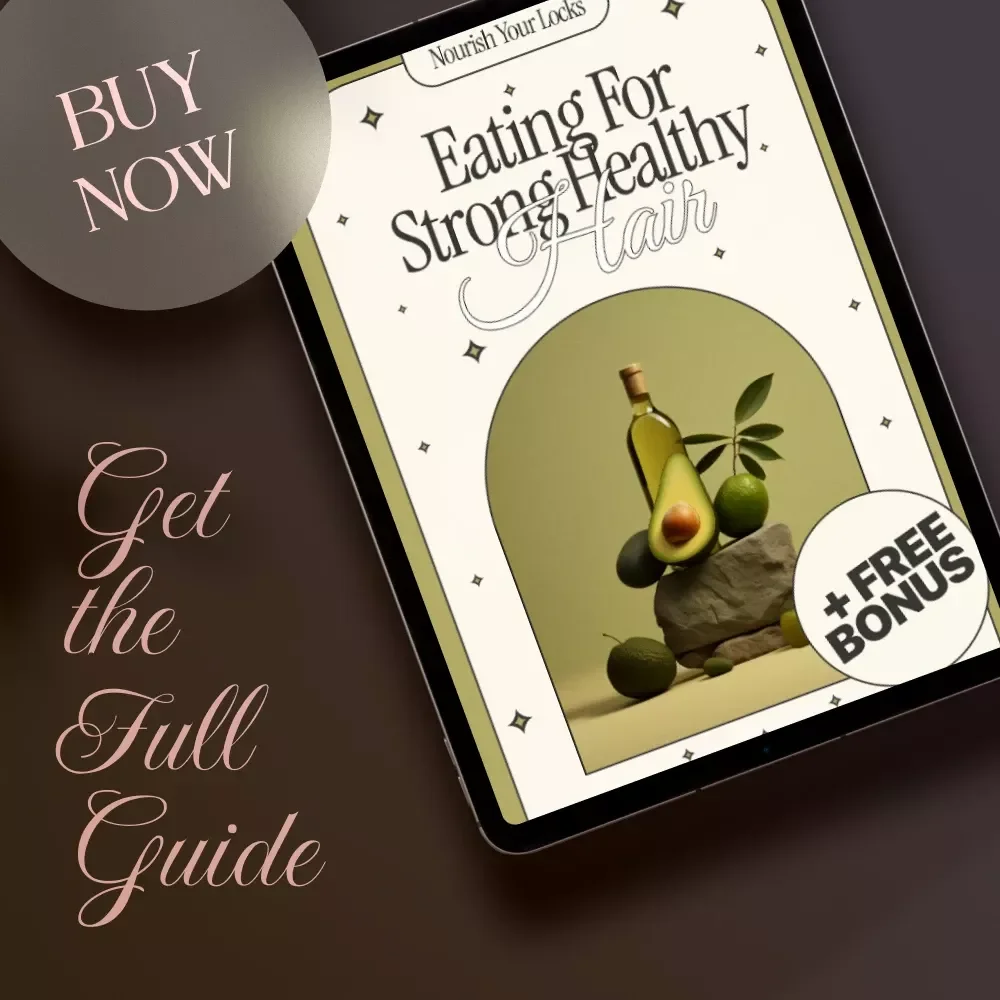 Nourish Your Locks: Eating for Strong, Healthy Hair | Hair Growth Nutrition Guide | Digital Download for Long, Lush, Vibrant Hair