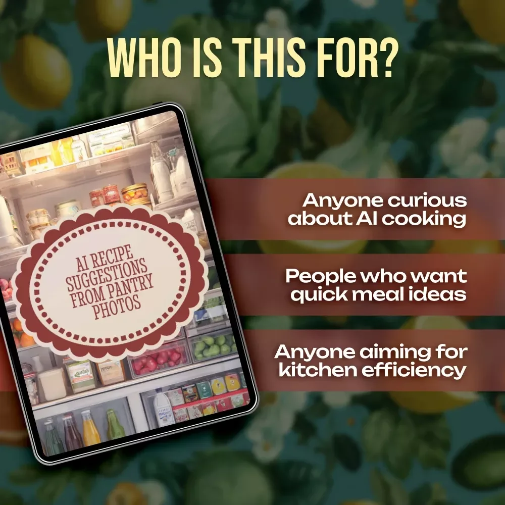 AI Recipe Suggestions from Pantry Photos | Smart Cooking Guide with AI Meal Ideas & Pantry Photo Recipes