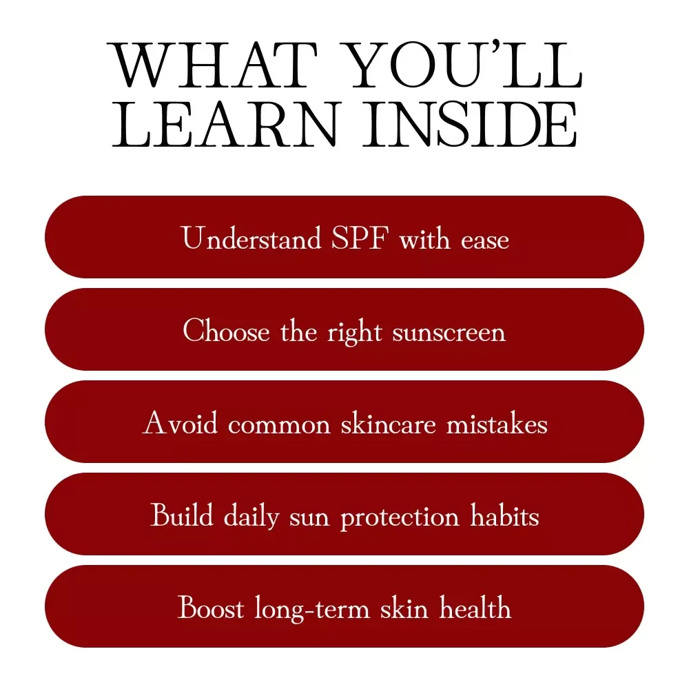 How Much SPF Do You Really Need | Digital Guide to Sun Protection, Sunscreen Routine, and Everyday SPF Skincare Tips (Instant Download)