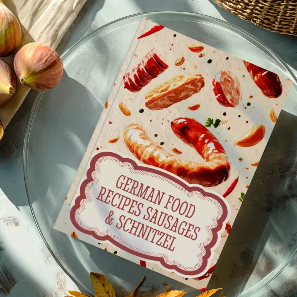 German Food Recipes Sausages & Schnitzel | Authentic German Cuisine eBook | Traditional Recipes, Oktoberfest Cooking, Bratwurst & Schnitzel Guide