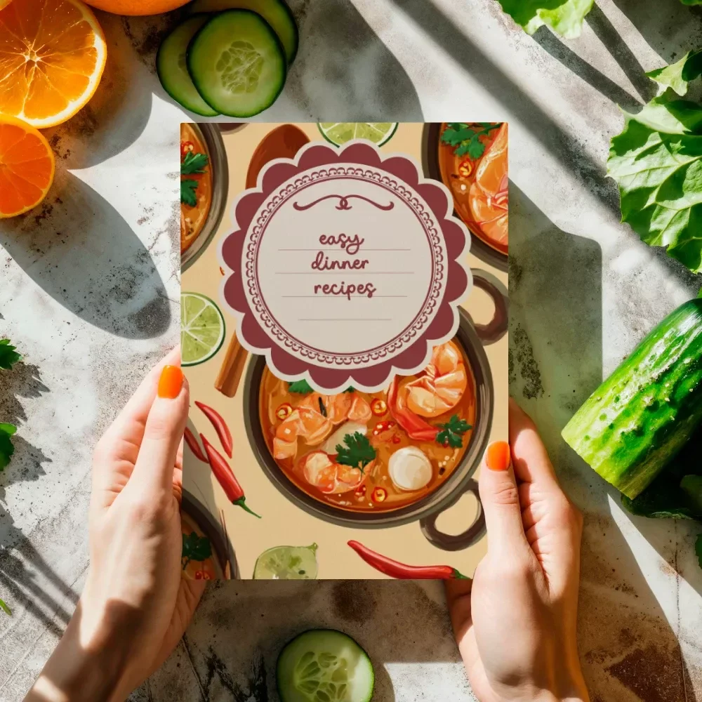 Easy Dinner Recipes Guide | Quick and Simple Meals | 15-Minute Dinners | One-Pot Wonders | Healthy, Low-Calorie, Vegan & Vegetarian Options | AI Meal Planning Tips & Kitchen Hacks