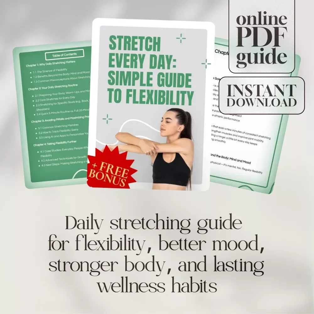Stretch Every Day: Simple Guide to Flexibility | Daily Stretching for Flexibility Guide eBook