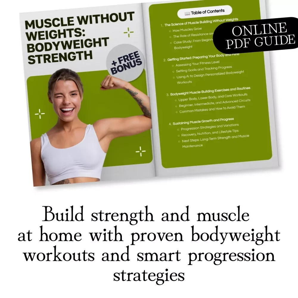 Muscle Without Weights: Bodyweight Strength | Can Bodyweight Exercises Build Muscle Training Guide