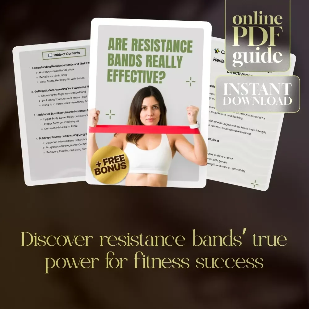 Are Resistance Bands Really Effective | Digital Fitness Guide for Workouts, Exercises & Training | eBook Download