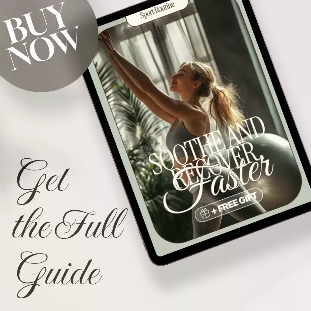 Soothe and Recover Faster | Digital Guide for What Helps for Sore Muscles After Exercise, Smart Recovery Tips & AI Tools