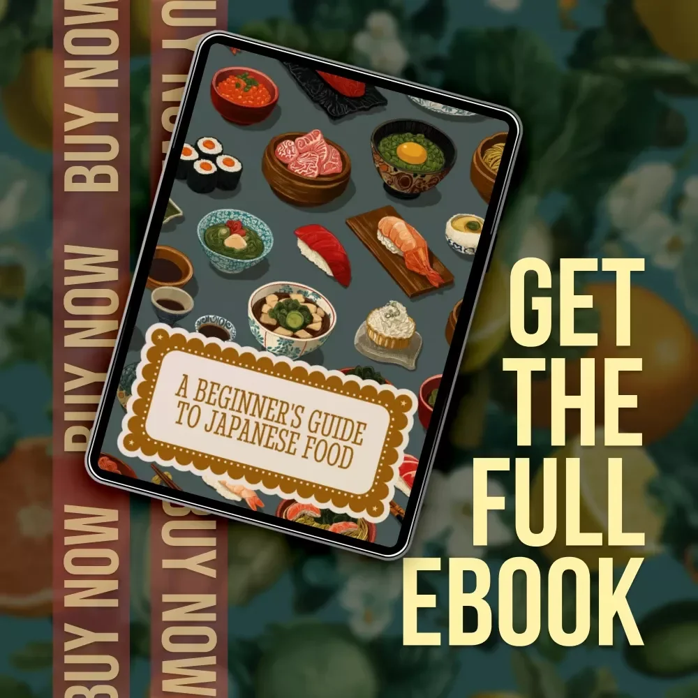 A Beginner's Guide to Japanese Food | Sushi eBook | Learn How to Make Sushi & Rolls at Home | Japanese Cooking Guide Digital Download