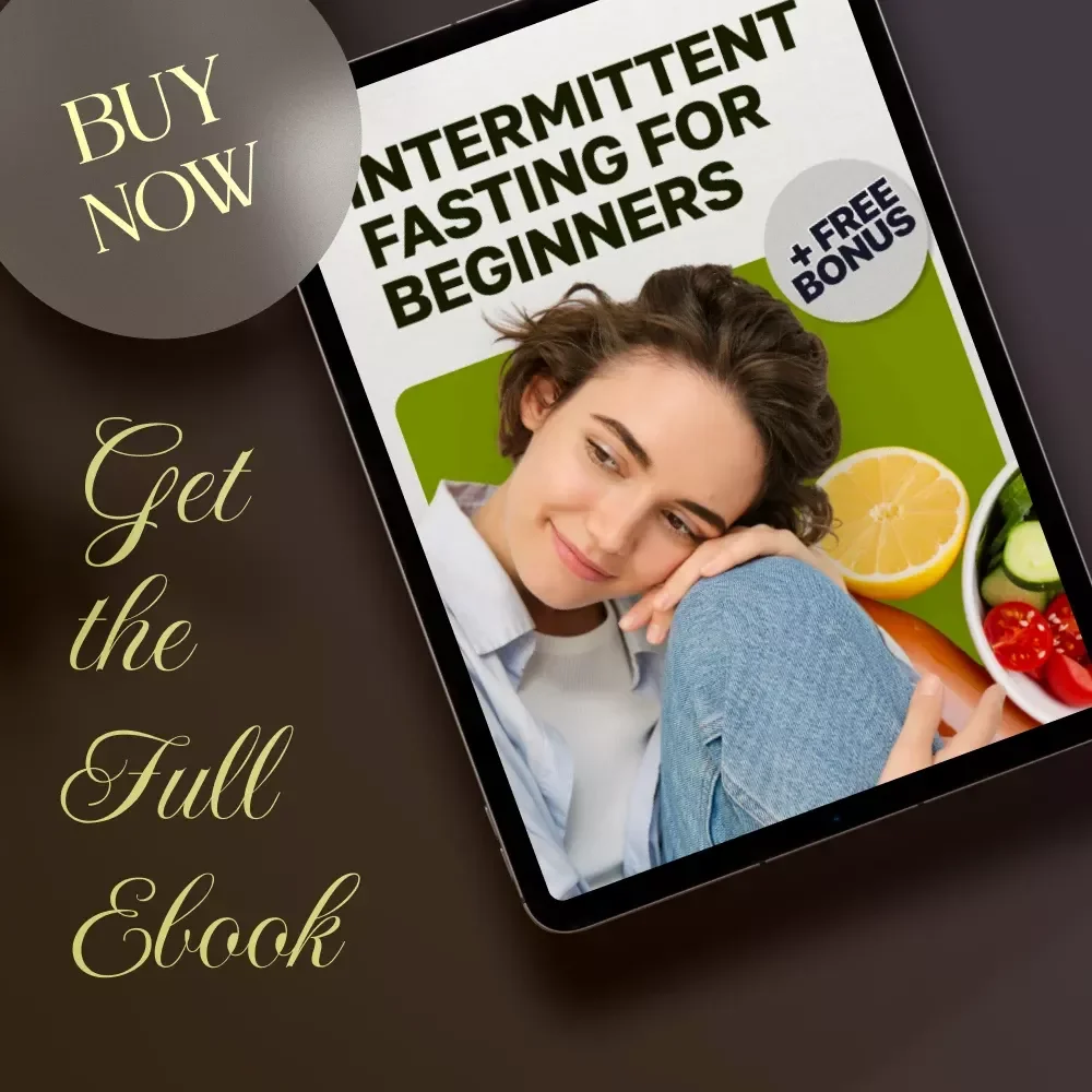 Intermittent Fasting for Beginners | Beginners Guide to Intermittent Fasting eBook | Digital Download Wellness & Weight Loss Resource