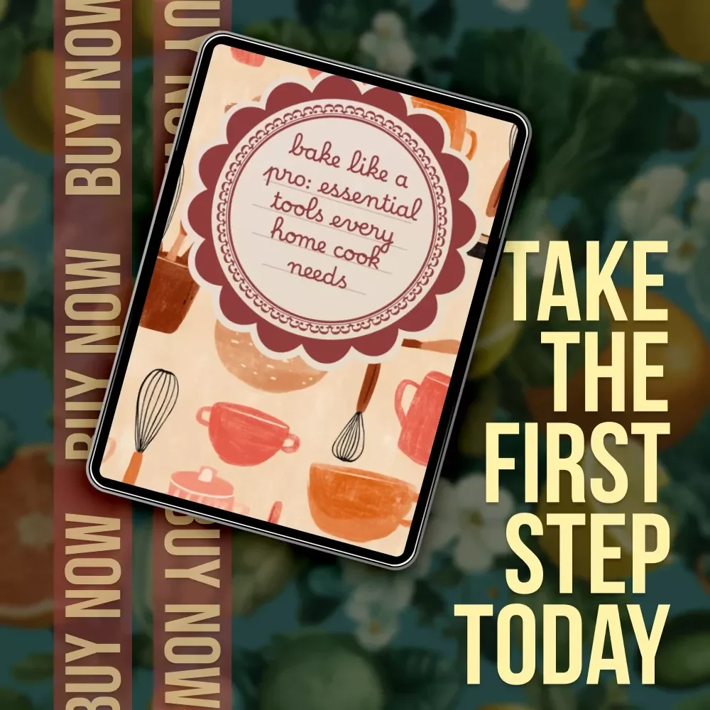 Bake Like a Pro: Essential Tools Every Home Cook Needs | Digital Baking Checklist, eBook for Beginners & Home Bakers