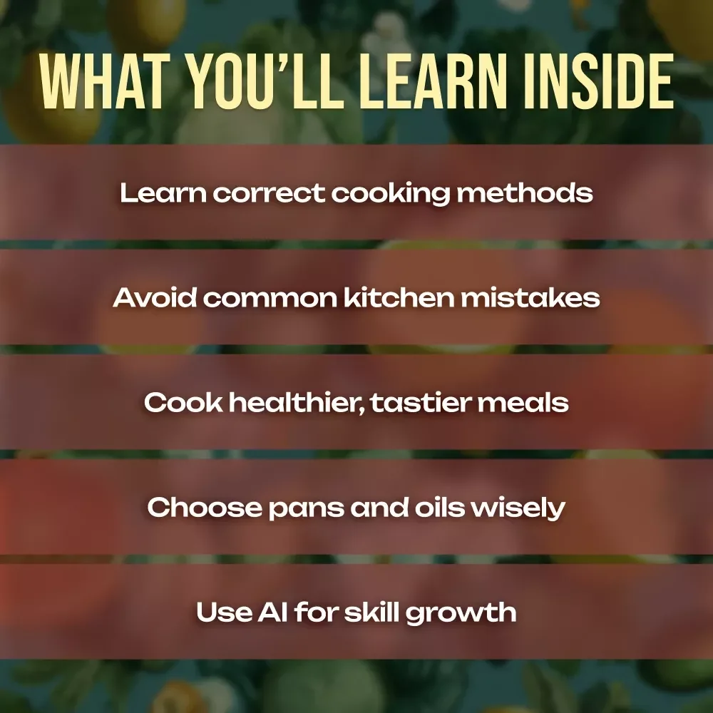 Difference Between Sauté and Stir-Fry | Cooking Techniques Guide | Saute vs Stir Fry Explained | Digital Download