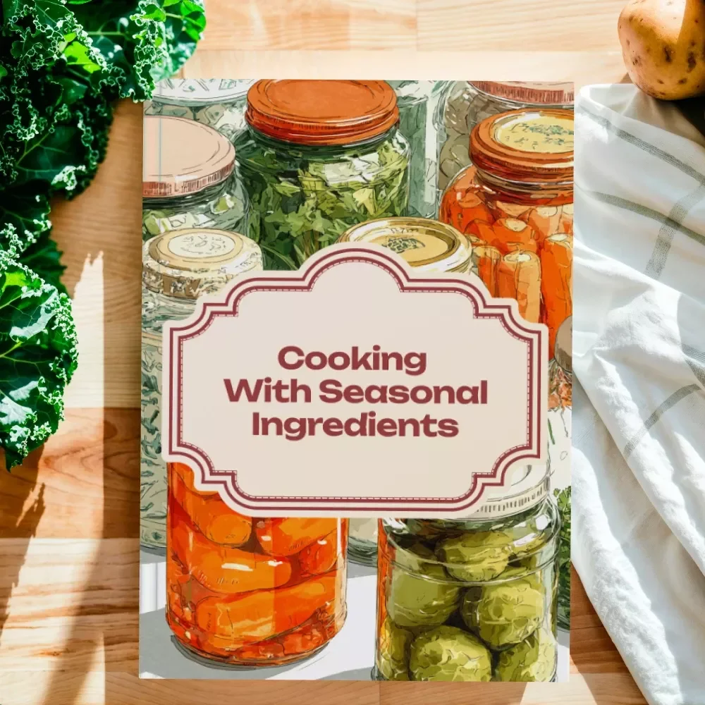 Cooking with Seasonal Ingredients | Digital Guide for Healthy, Cost-Effective & Eco-Friendly Cooking | Seasonal Eating, Fresh Produce & AI Recipe Ideas