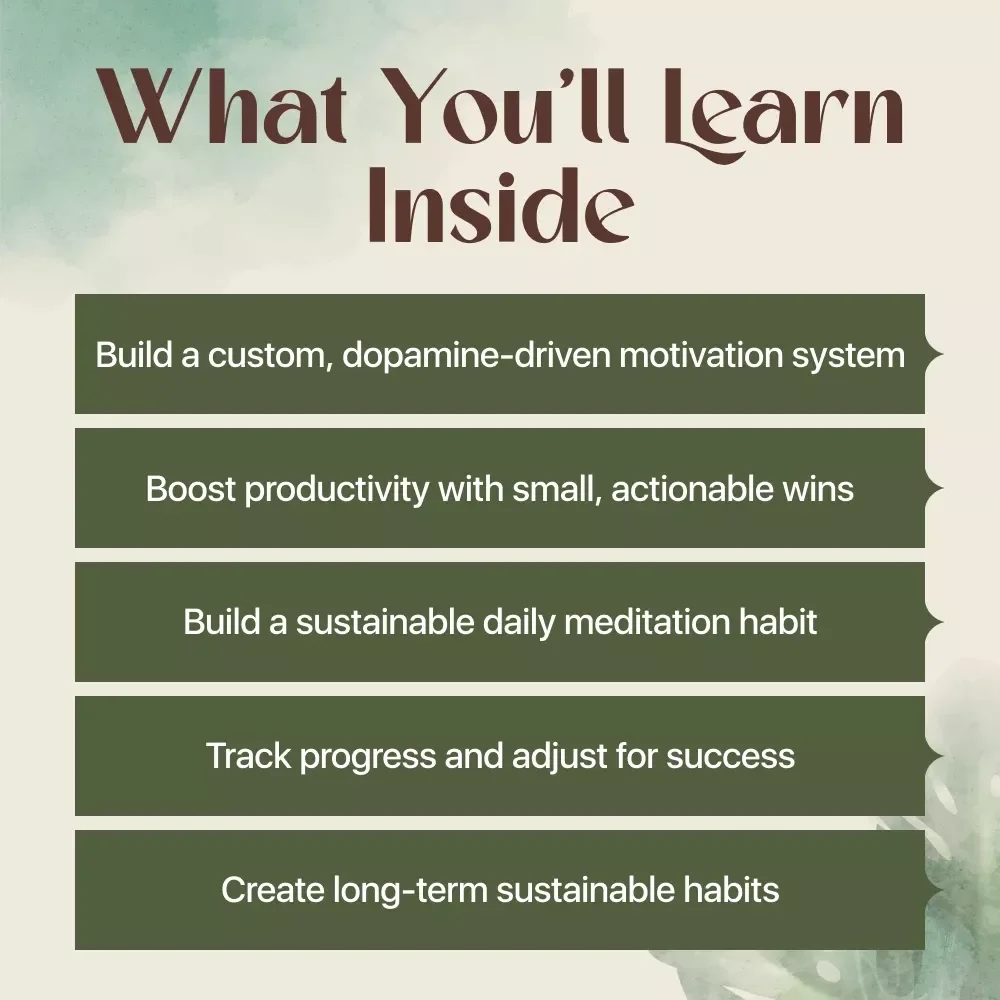 Joy by Design: The Ultimate Guide to Building a Personalized Dopamine Menu for Lasting Motivation