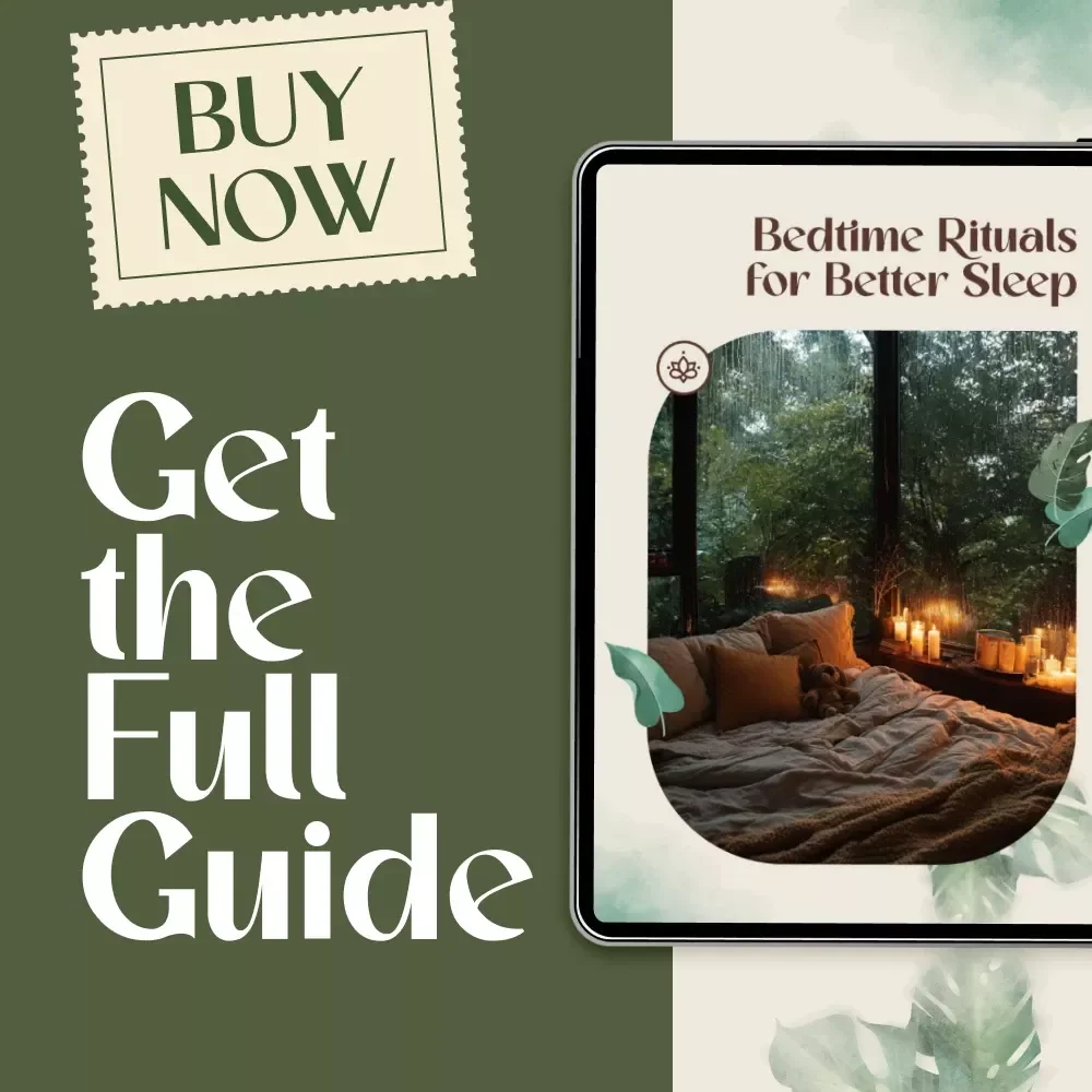 Bedtime Rituals for Better Sleep | Digital Guide to Relaxing Nightly Habits, Personalized Sleep Routines & AI-Powered Tips
