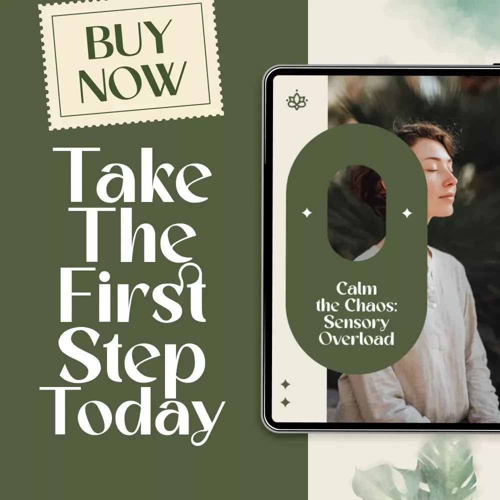 Calm the Chaos: Sensory Overload Checklist | Instant Digital Download | How to Manage Sensory Overload Self-Care Guide