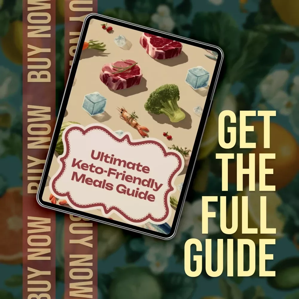 Ultimate Keto-Friendly Meals Guide | Low Carb eBook | Keto Meal Planning & Prep Tips | AI Keto Recipes & Checklist