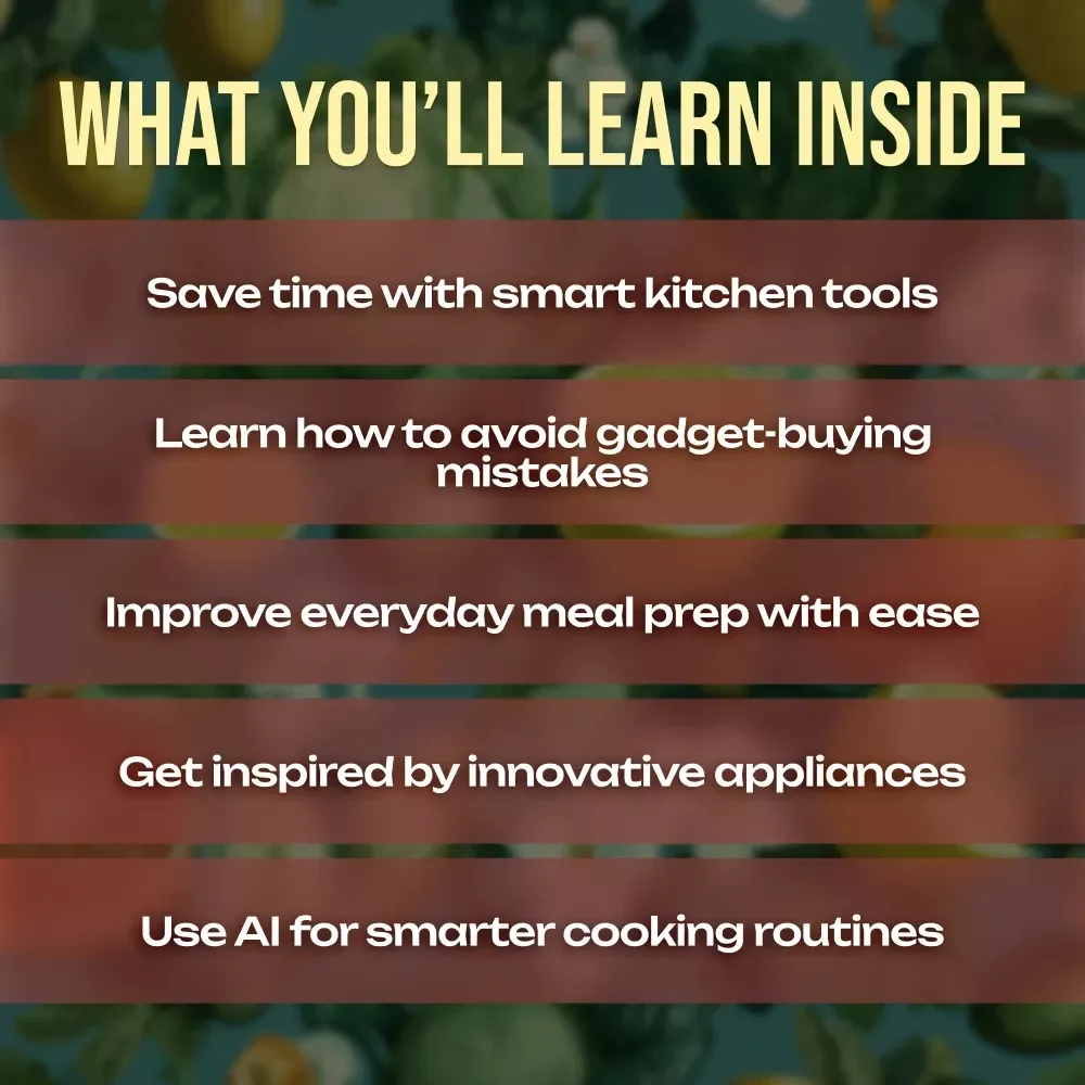 Best Kitchen Gadgets | Essential Tools, Innovative Gadgets & AI Cooking Guide for Home Chefs
