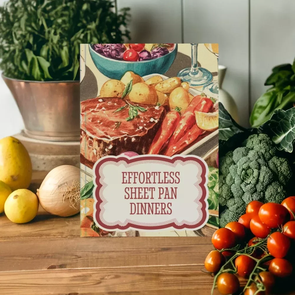 Effortless Sheet Pan Dinners | Digital Download Guide for Easy Weeknight Meals, Quick Recipes, Healthy Cooking, and AI Meal Planning Inspiration