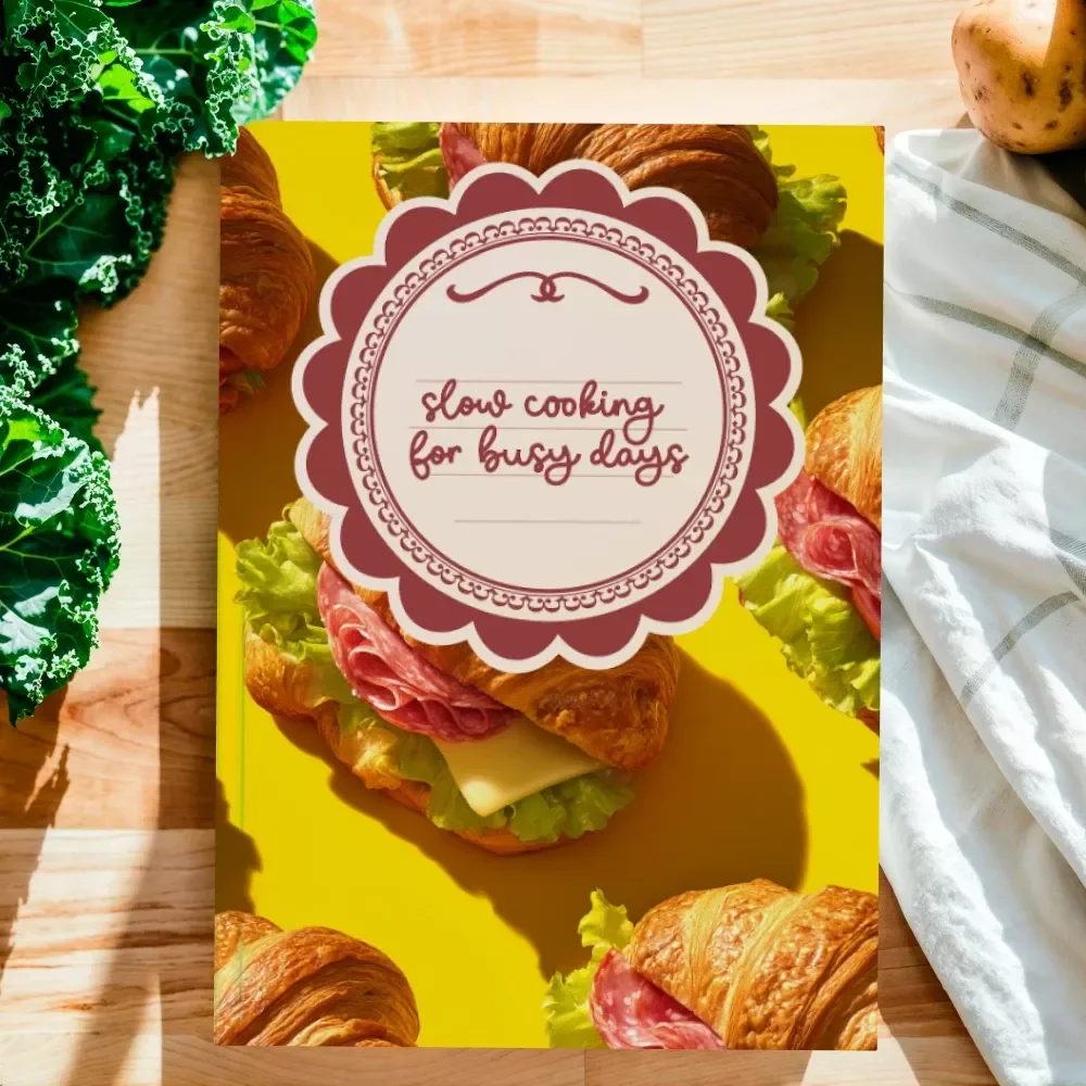 Slow Cooking for Busy Days | Digital Guide for Time-Saving Recipes, Meal Planning & Stress-Free Cooking with AI Support