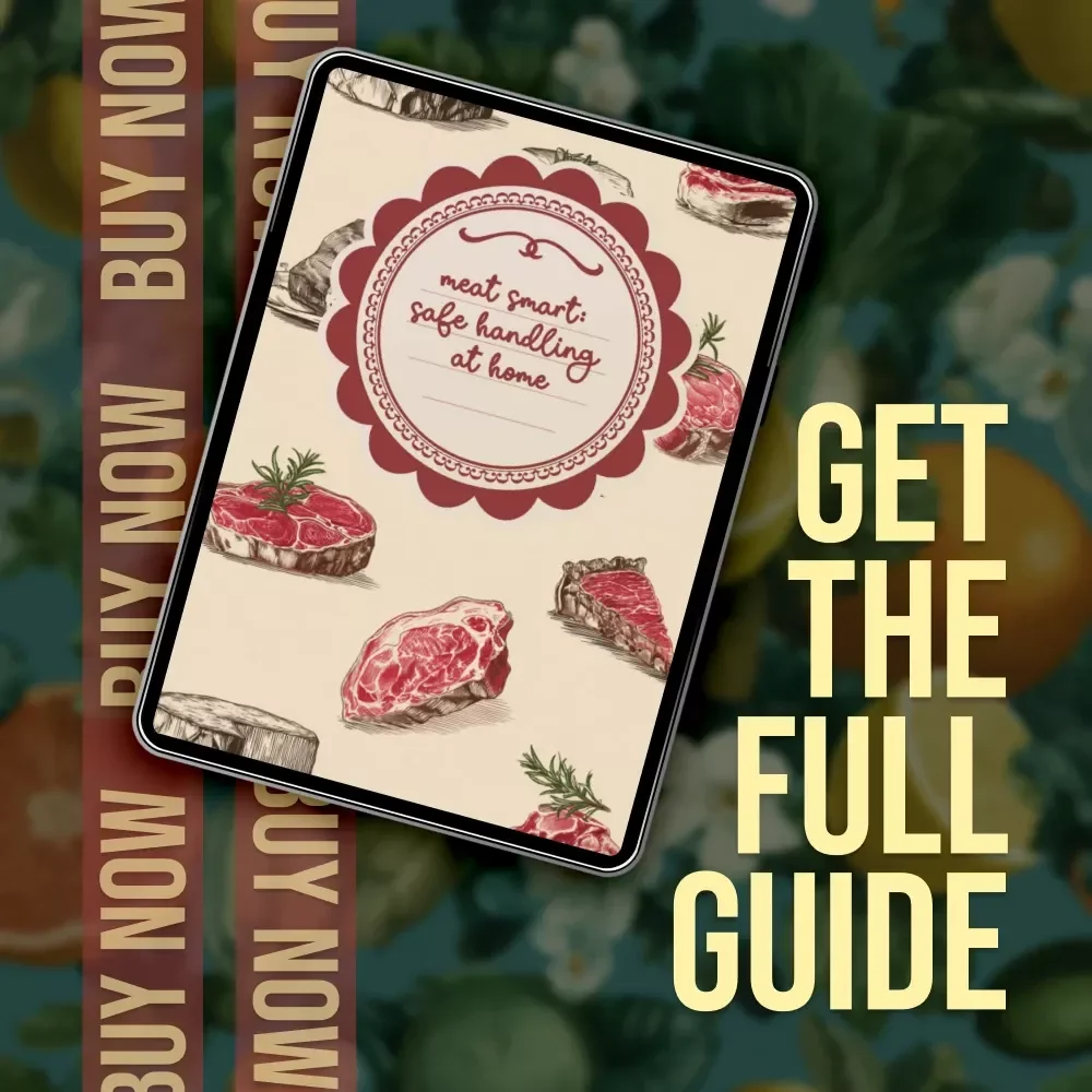 Meat Smart: Safe Handling at Home | Guide to Safe Meat Handling Basics for Cooking & Kitchen Safety