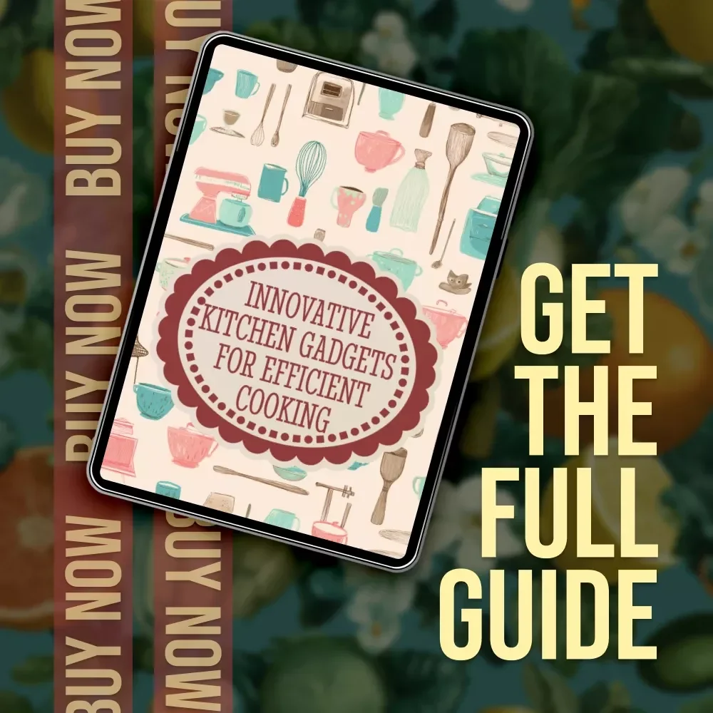 Innovative Kitchen Gadgets for Efficient Cooking | Digital Guide eBook | Smart Cooking Hacks & AI Meal Prep Tools | Time-Saving Kitchen Checklist