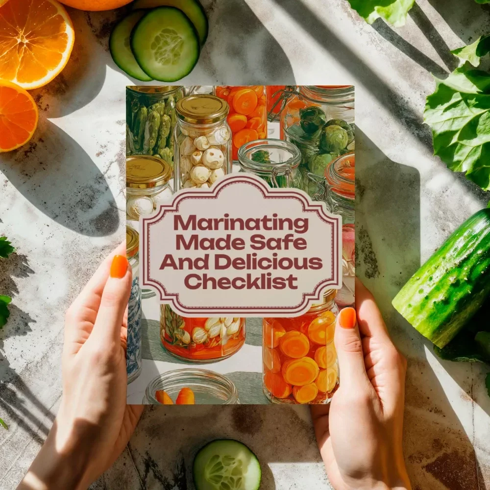 Marinating Made Safe and Delicious Checklist | Safe Ways to Marinate Meat, Grill Smarter & Eat Better