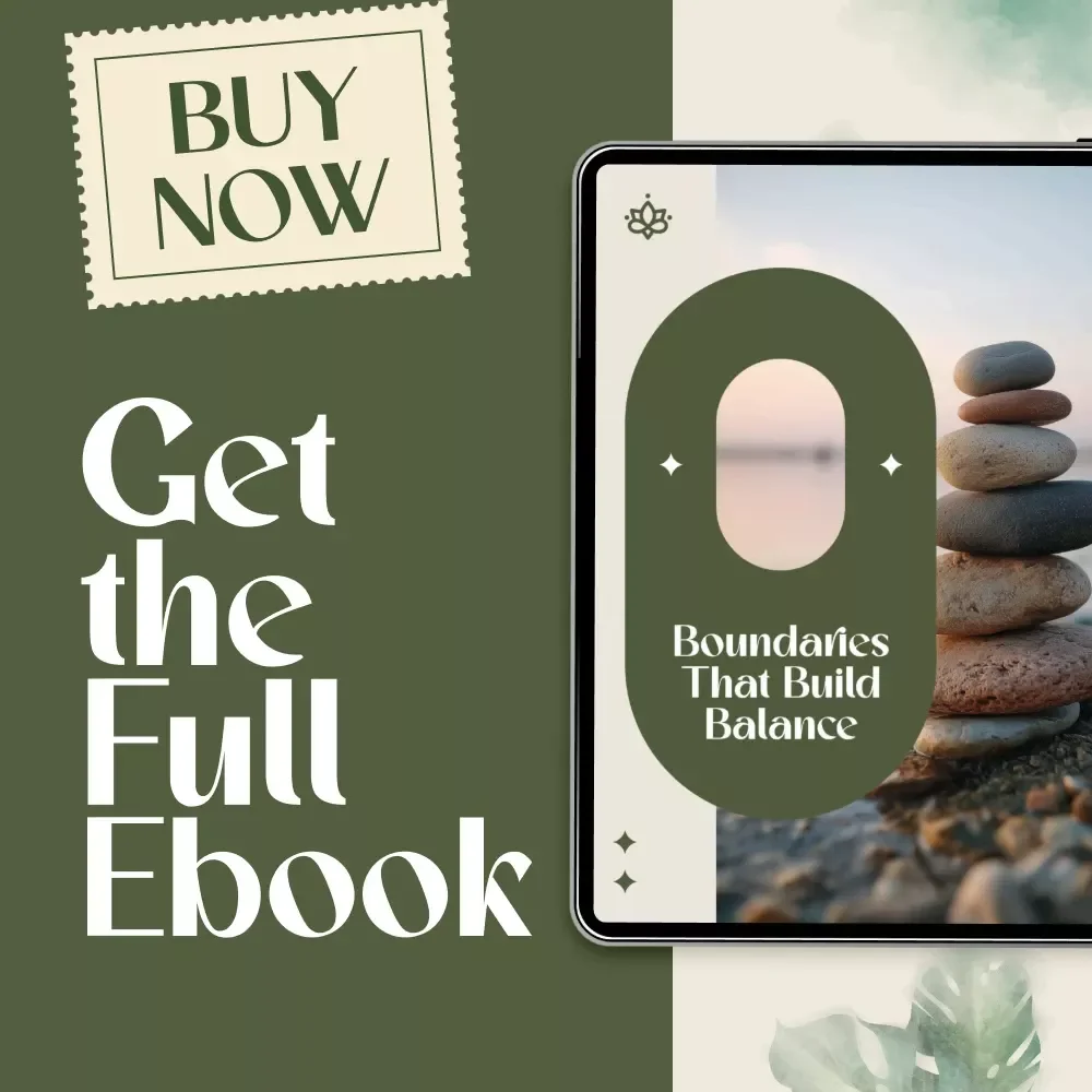 Boundaries That Build Balance: A Practical Guide to Setting Healthy Boundaries for a Balanced Life eBook
