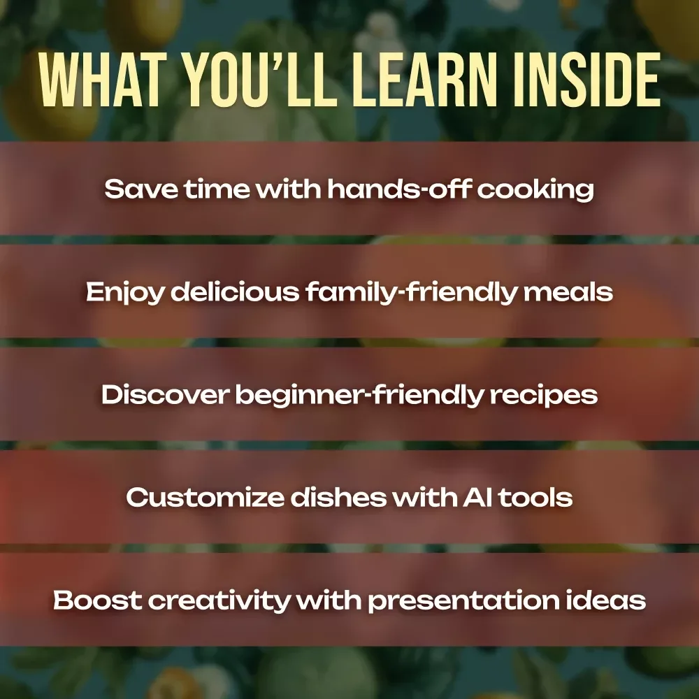 Easy Slow Cooker Recipes | Digital Download Guide | Easy Crockpot Cookbook for Beginners | Healthy Breakfast & Dinner Recipes with AI Tips