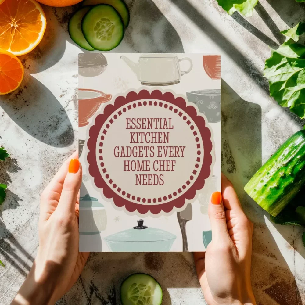 Essential Kitchen Gadgets Every Home Chef Needs | Printable Checklist | Digital Download for Cooking & Meal Prep