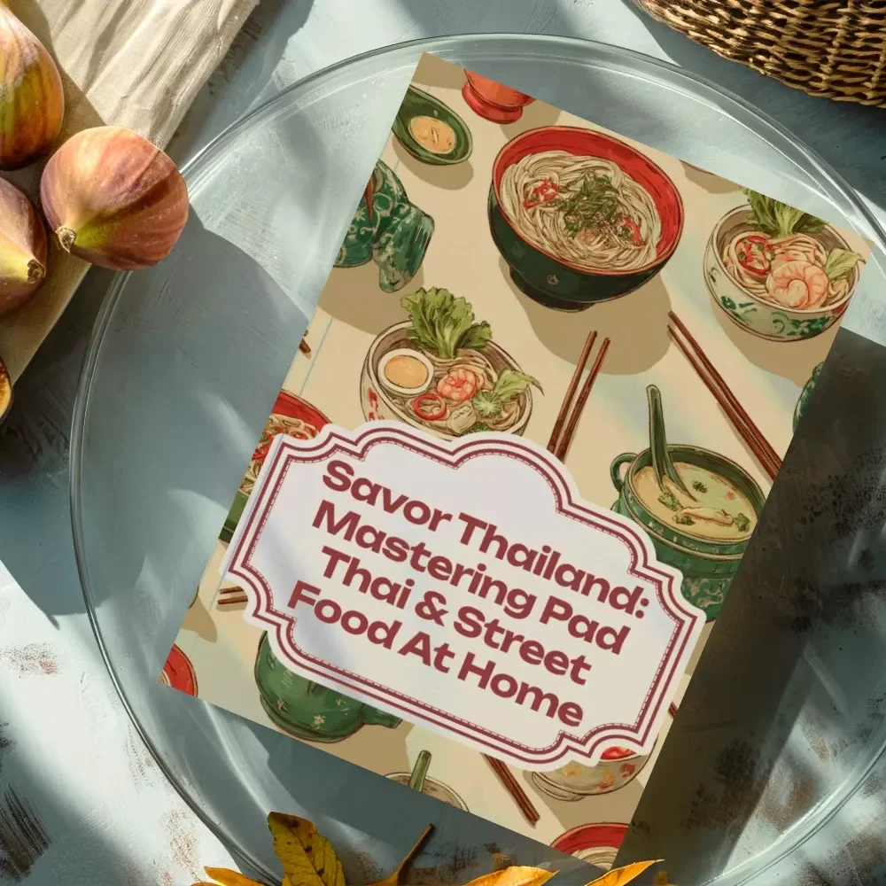 Savor Thailand: Mastering Pad Thai & Street Food at Home – Thai Food Recipes eBook for Pad Thai & Street Food Lovers