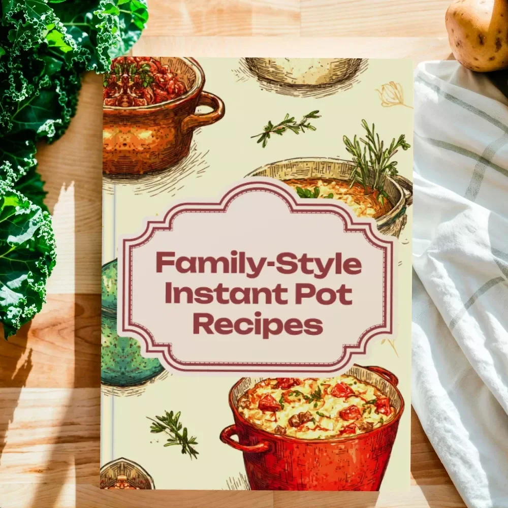 Family-Style Instant Pot Recipes | Digital Guide for Easy Instant Pot Recipes for Family Dinners, Weeknight Meals & AI-Powered Meal Planning