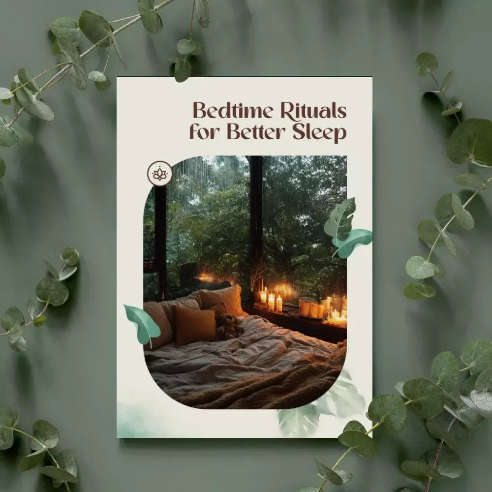Bedtime Rituals for Better Sleep | Digital Guide to Relaxing Nightly Habits, Personalized Sleep Routines & AI-Powered Tips