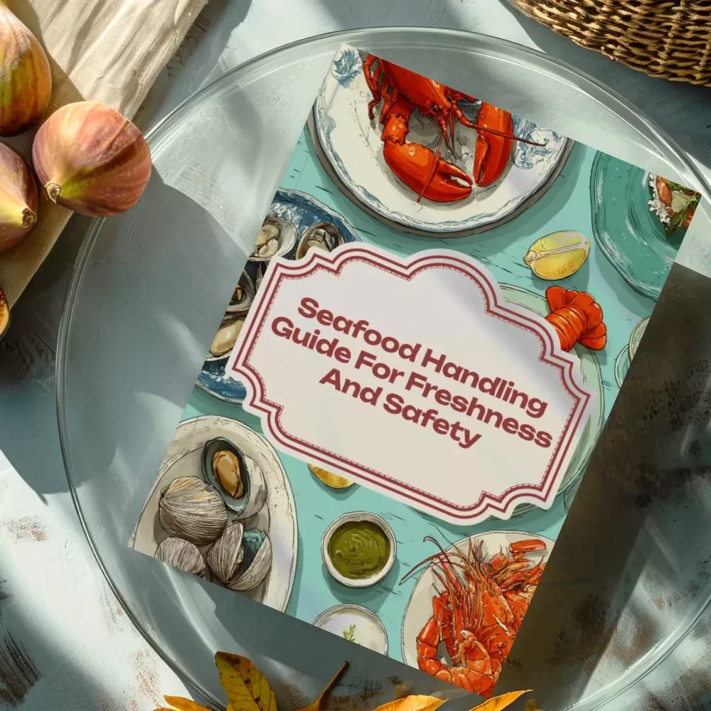 Seafood Handling Guide for Freshness and Safety | Digital Download eBook | Safe Seafood Storage, Preparation & AI Tips