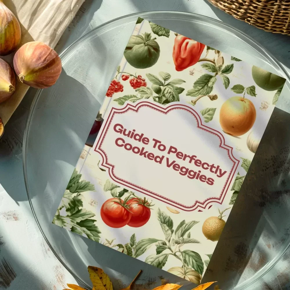 Guide to Perfectly Cooked Veggies | How to Steam Veggies Right | Digital Download Cooking Guide for Healthy Eating, Easy Techniques & Flavor Tips