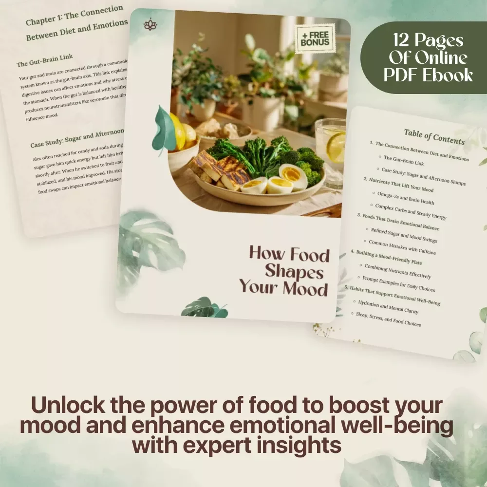 How Food Shapes Your Mood eBook | The Ultimate Guide to Mood-Boosting Foods & Emotional Well-Being