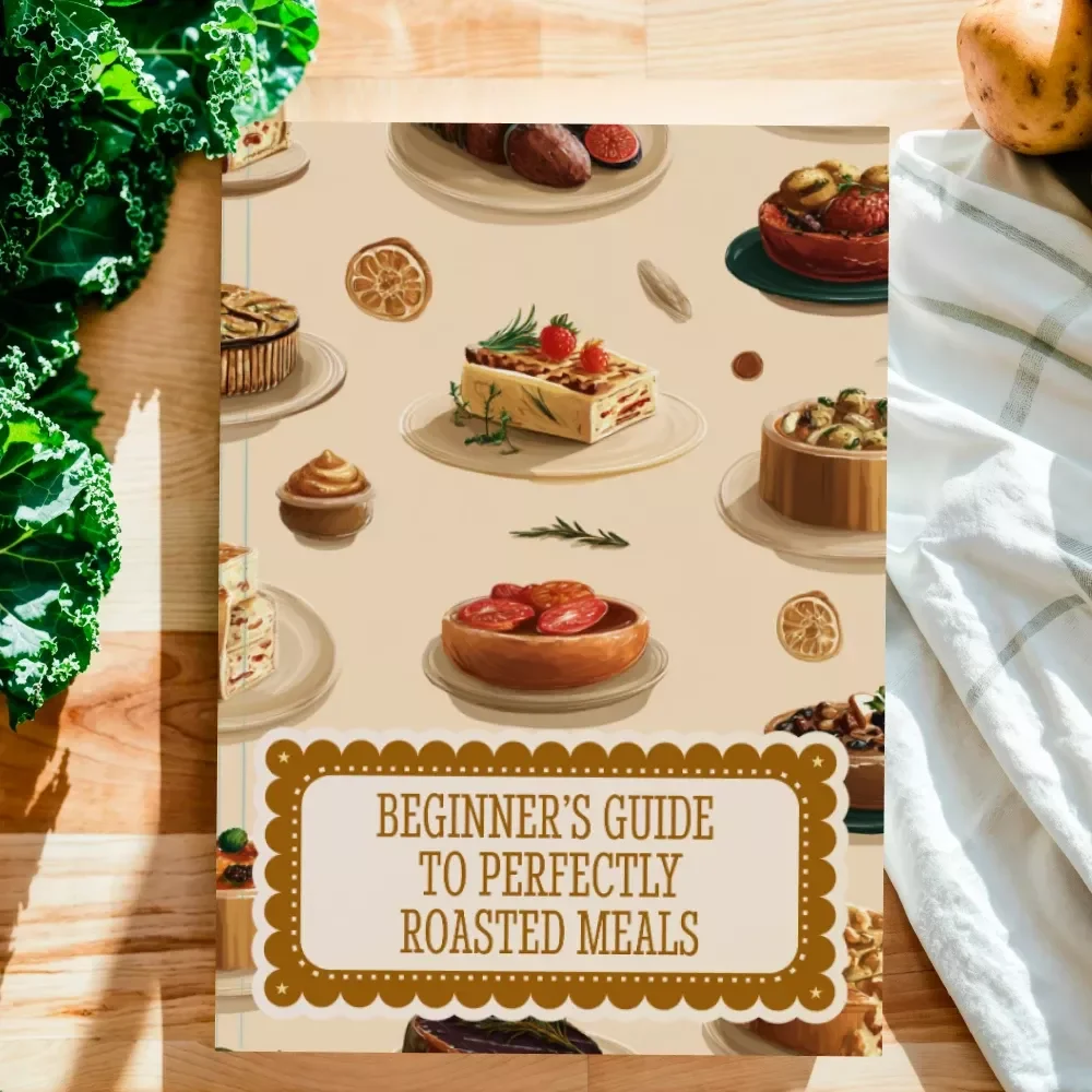 Beginner’s Guide to Perfectly Roasted Meals | Digital Download Guide for Roasting Basics for Beginners, Cooking Tips, and Easy Step-by-Step Techniques